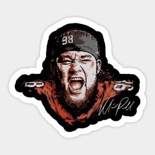 Mike Purcell Denver Portrait Sticker